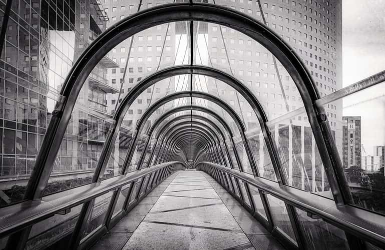 Japan Bridge - Pont d'art, Nanterre, Paris