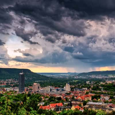 Jena, Landgrafen Viewpoint, Germany