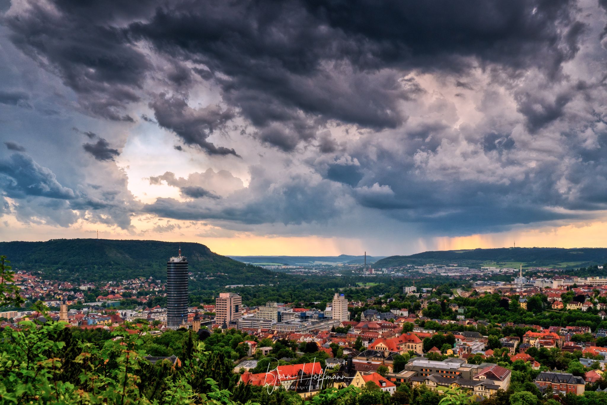 Jena, Landgrafen Viewpoint, Germany