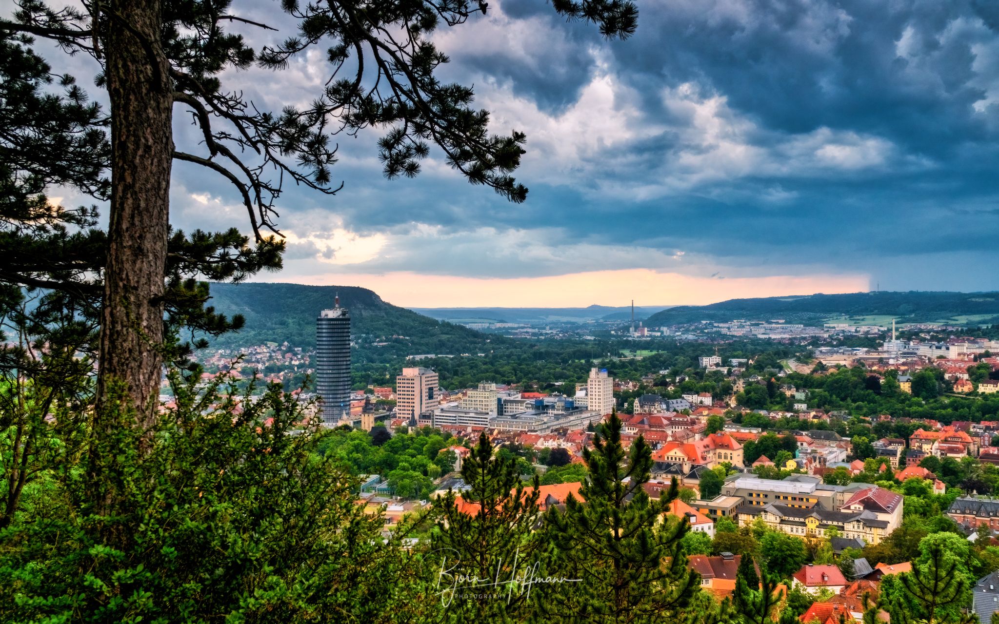 Jena, Landgrafen Viewpoint, Germany