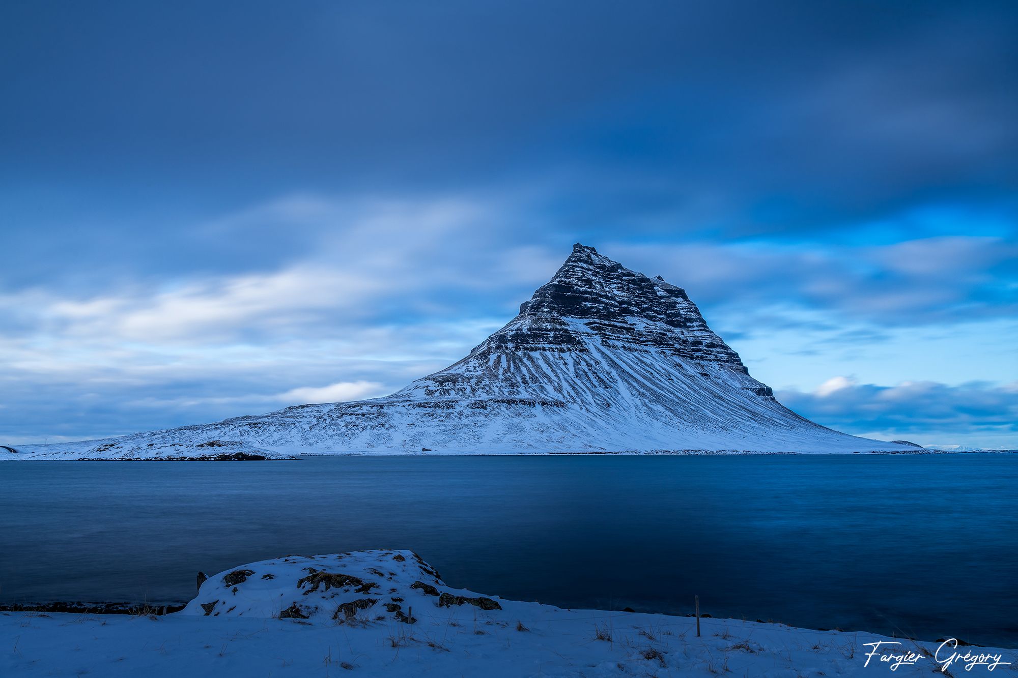 Kirkjufell Mountain, Grundarfjörður, Iceland