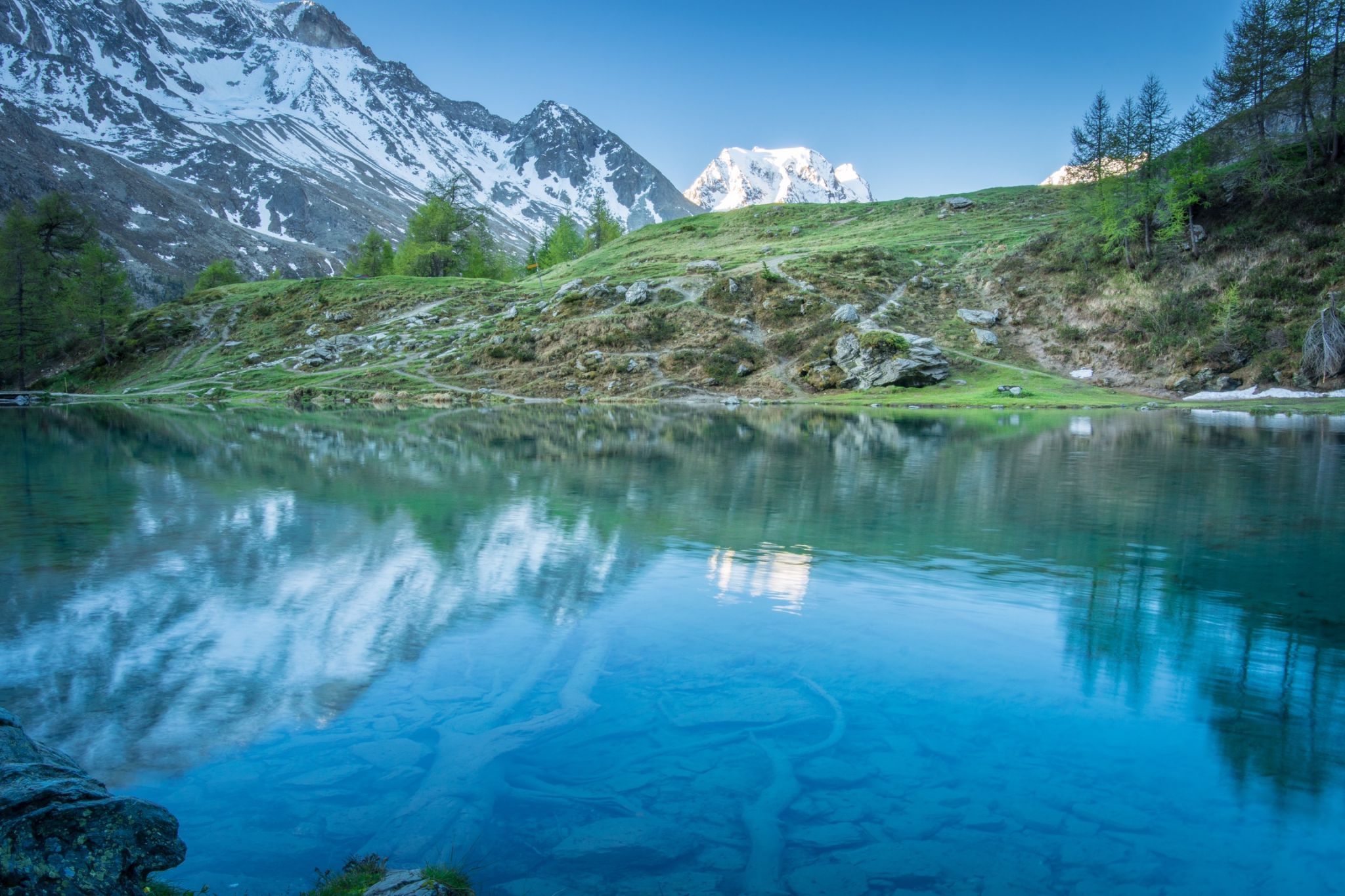 Lac Bleu, Switzerland