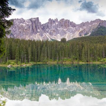 lago di carezza, Italy