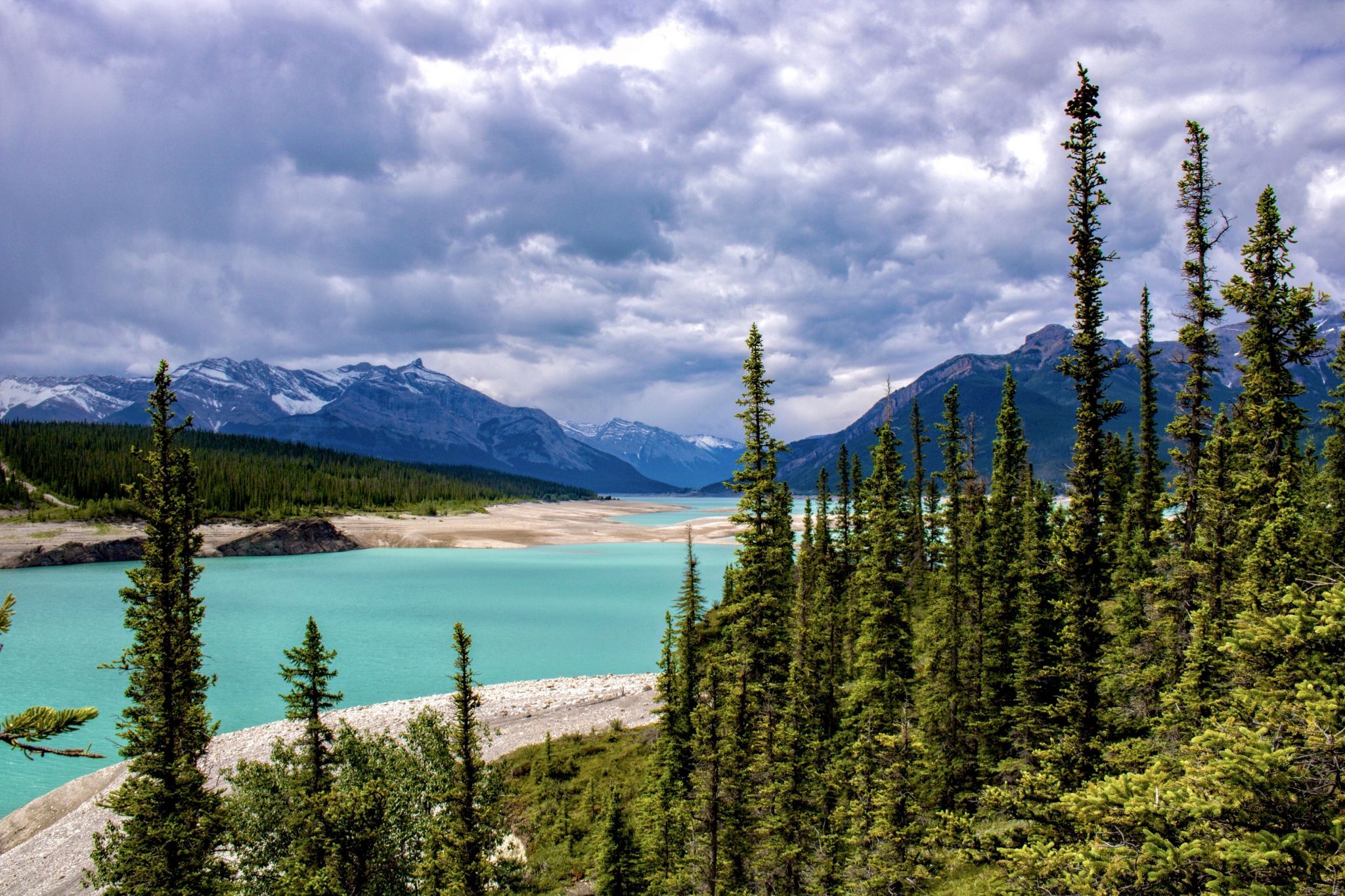 Lake Abraham, Canada