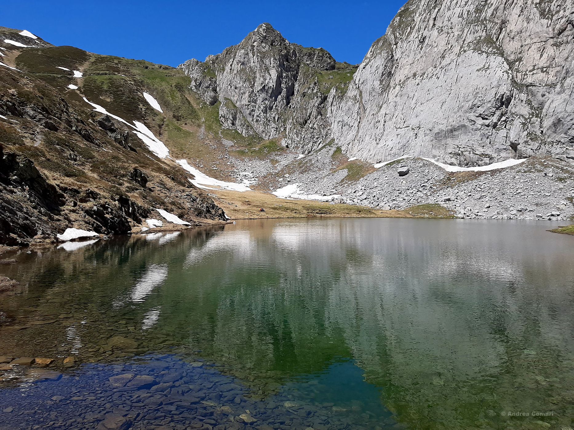 Lake Avostanis, Italy