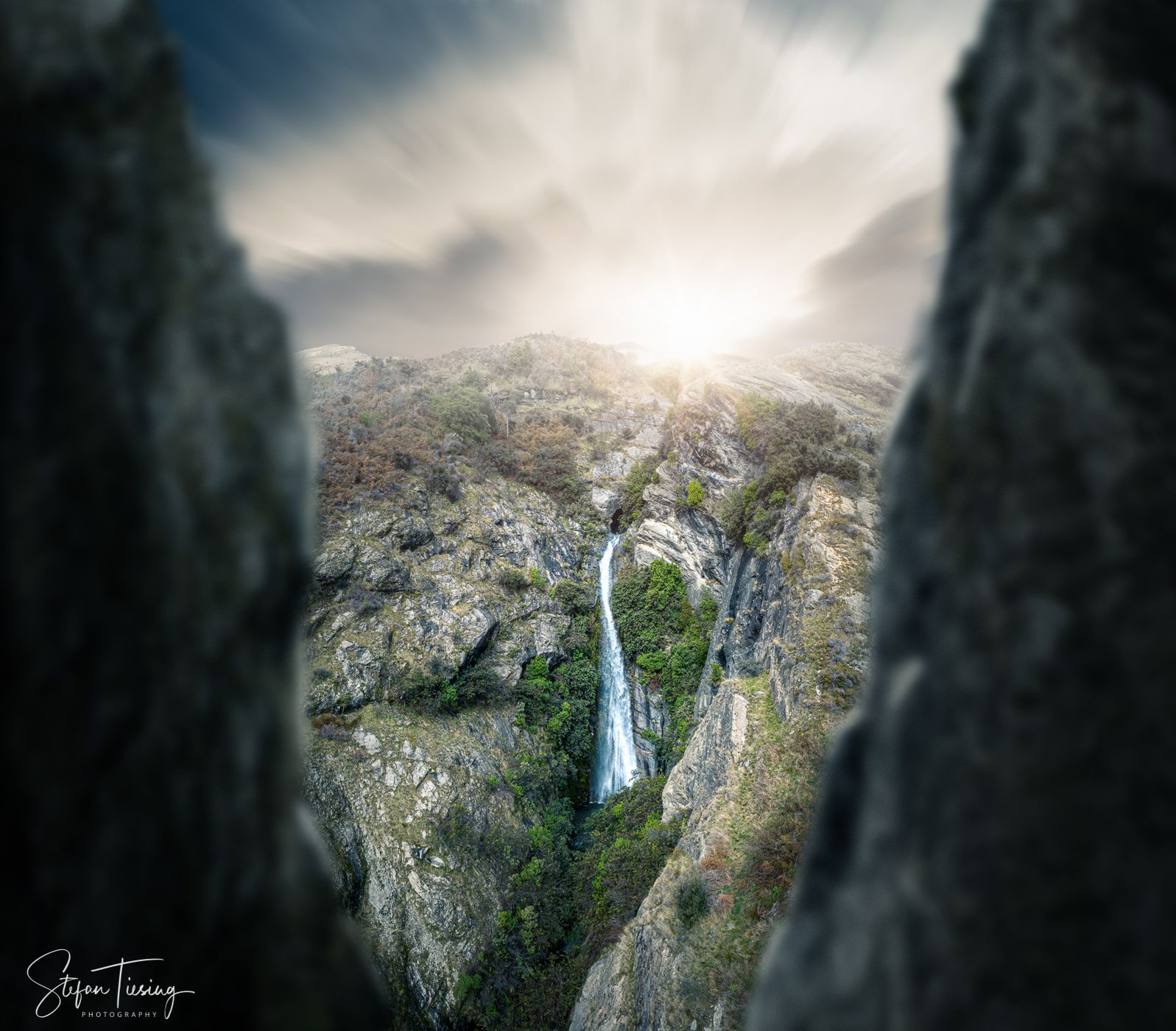 Lake Face Creek Falls, New Zealand