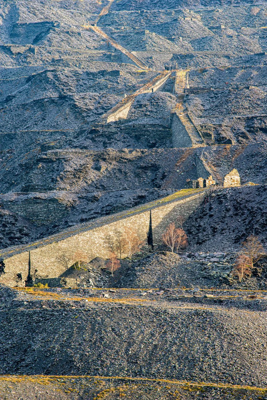 Llyn Peris and Slate mine, United Kingdom