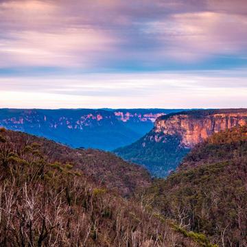 Looking to Mt Banks Blue Mountains New South Wales, Australia