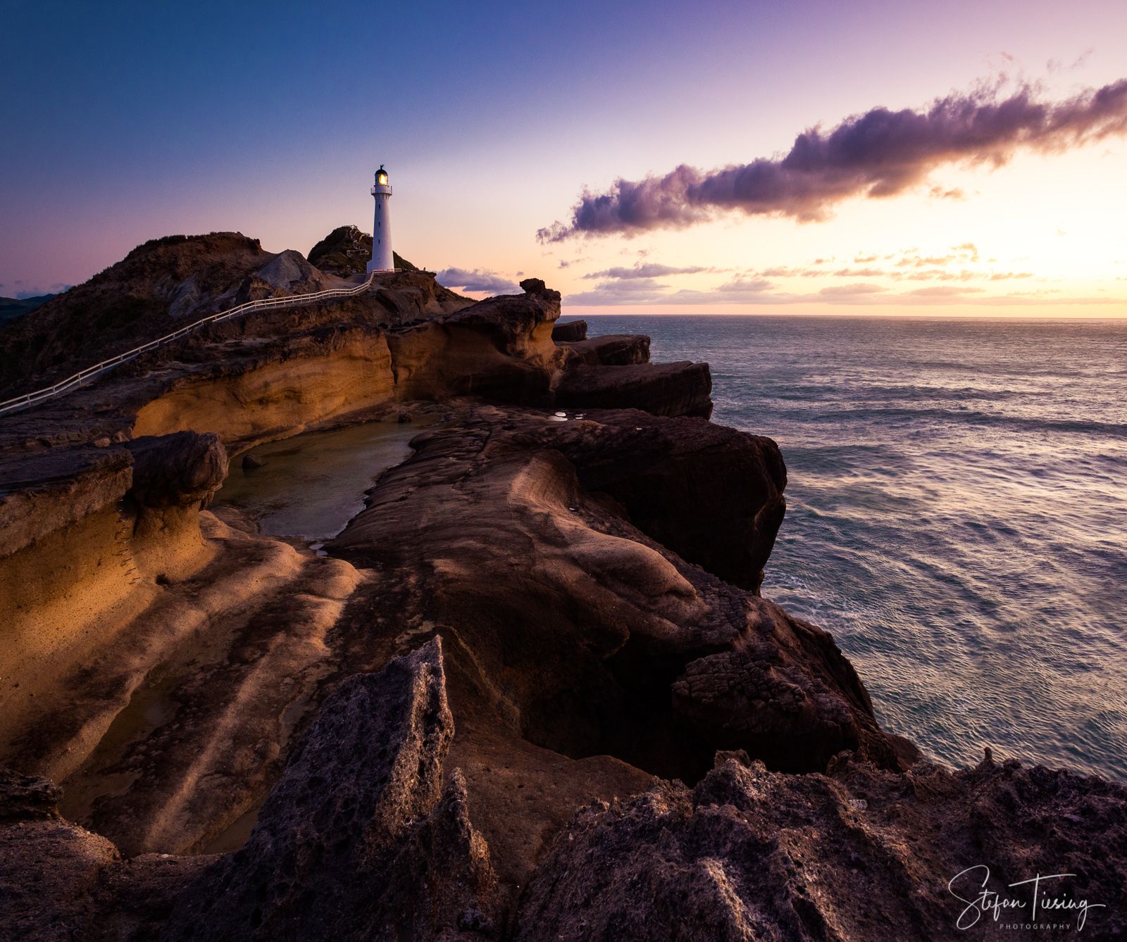 Castlepoint Lighthouse, New Zealand
