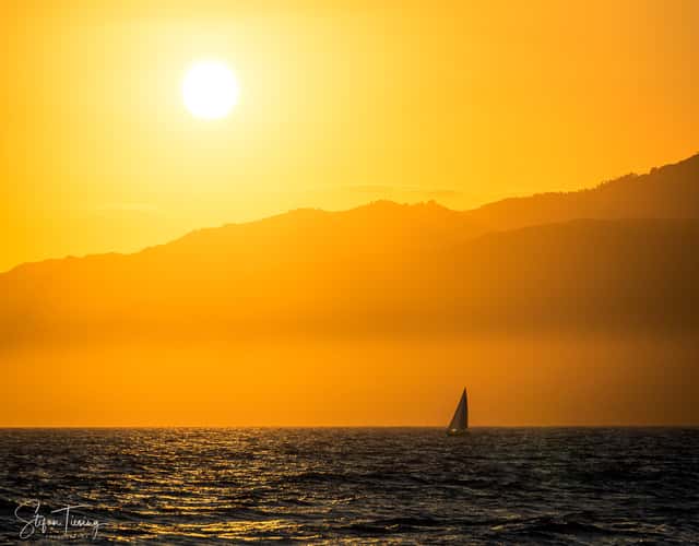 Malibu Hills Sunset