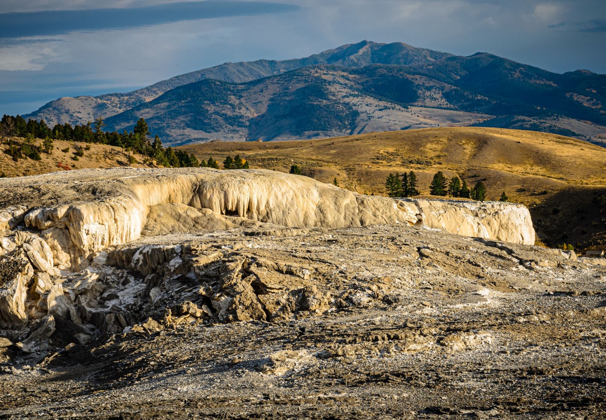 Mammoth Hot Springs, USA