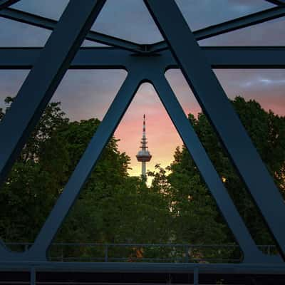 Mannheim Fernmeldeturm, Germany