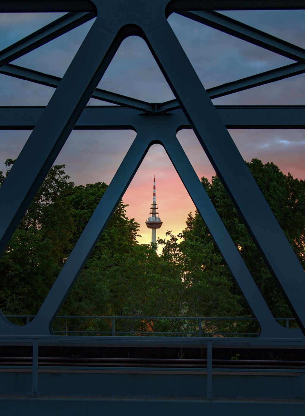Mannheim Fernmeldeturm, Germany
