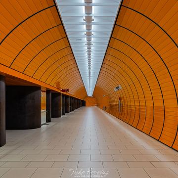 Marienplatz Subway Station, Munich, Germany