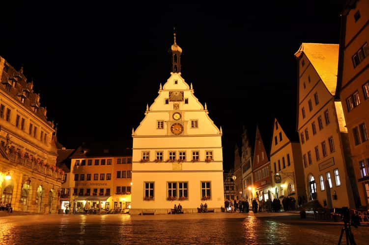 Marktplatz in the evening
