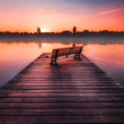 Maschsee Sunrise, Germany