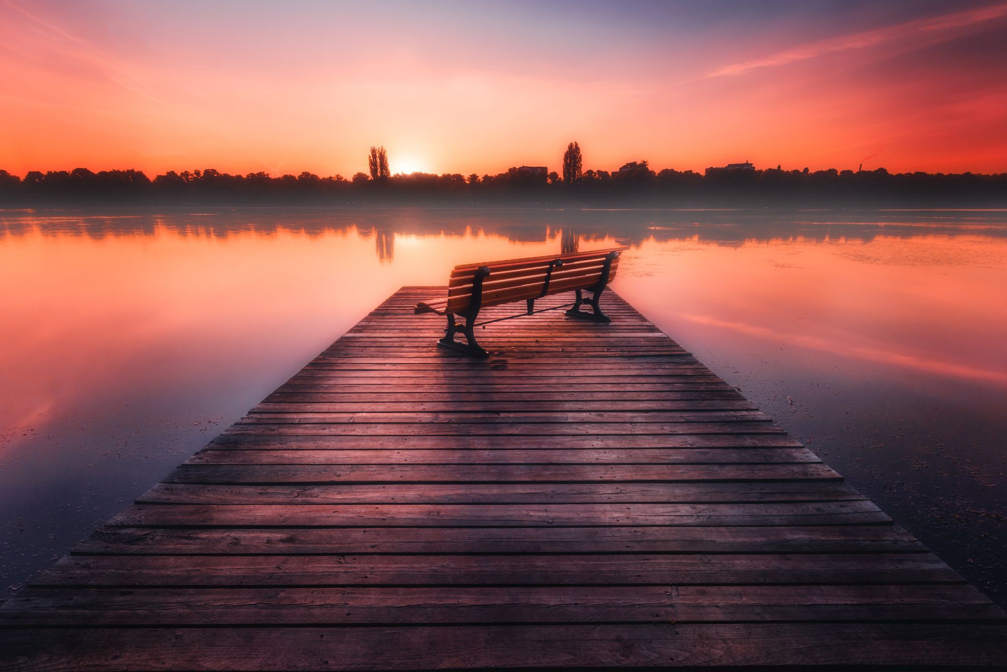 Maschsee Sunrise, Germany