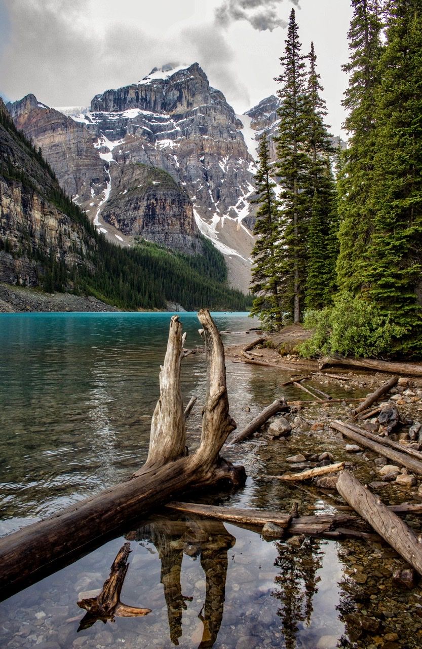 Moraine Lake Shoreline, Canada