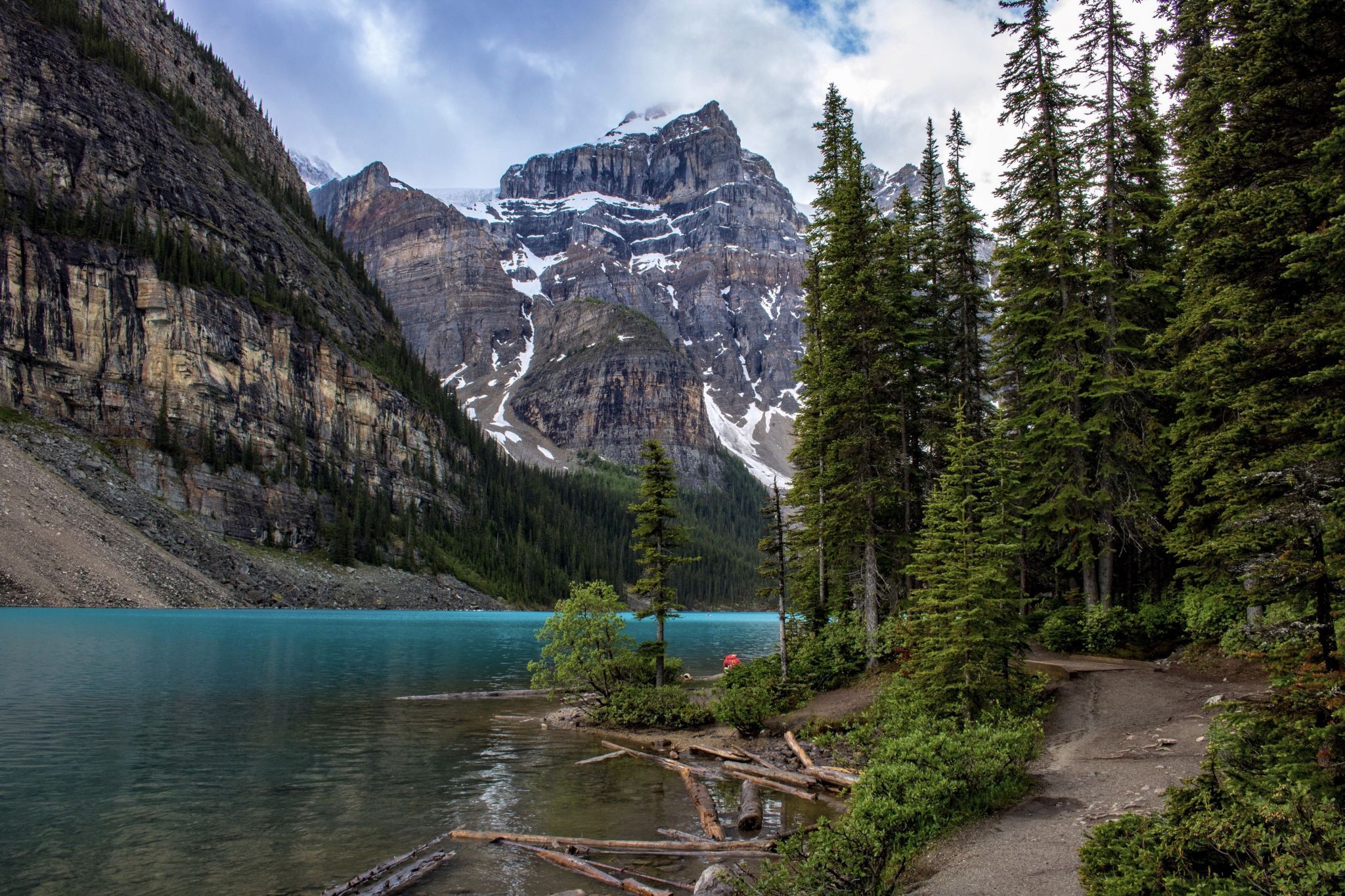 Moraine Lake Shorline, Canada