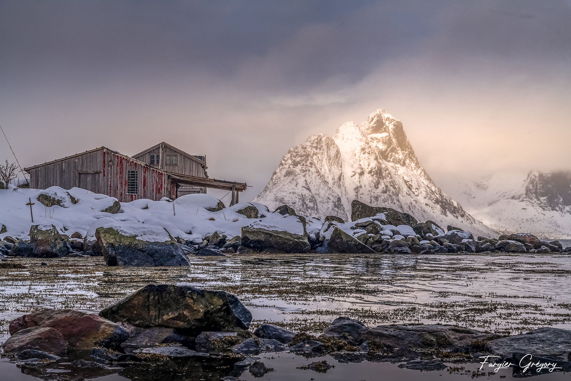 Mountain, Reine, Norway