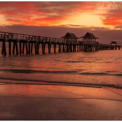 Naples Beach, USA