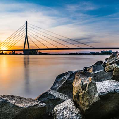 Niederrheinbrücke Wesel, Germany