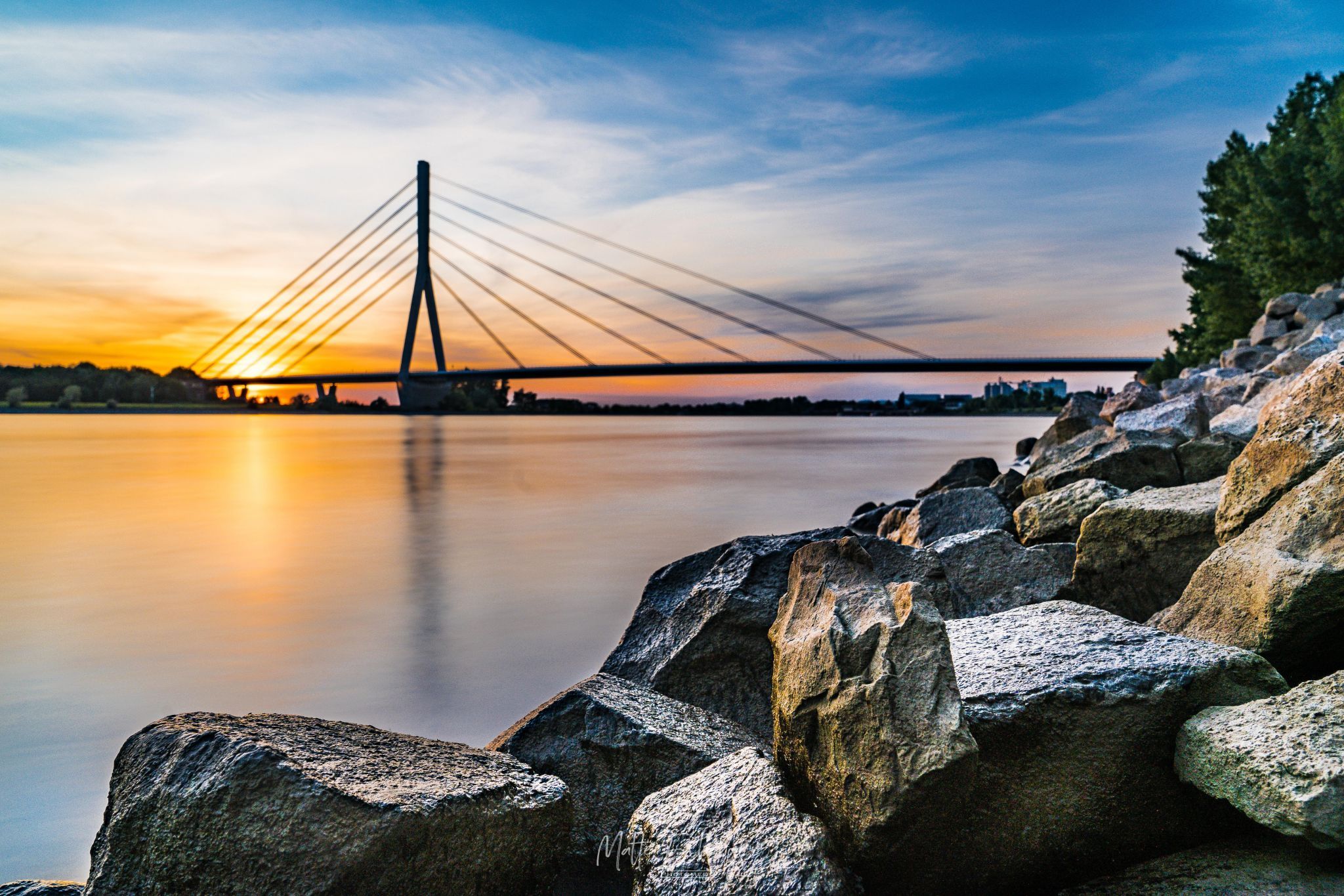 Niederrheinbrücke Wesel, Germany