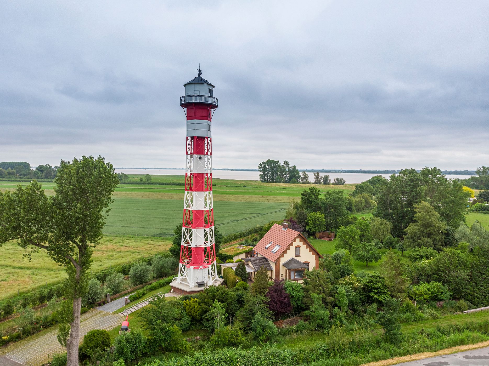 Oberfeuer Krautsand, Germany