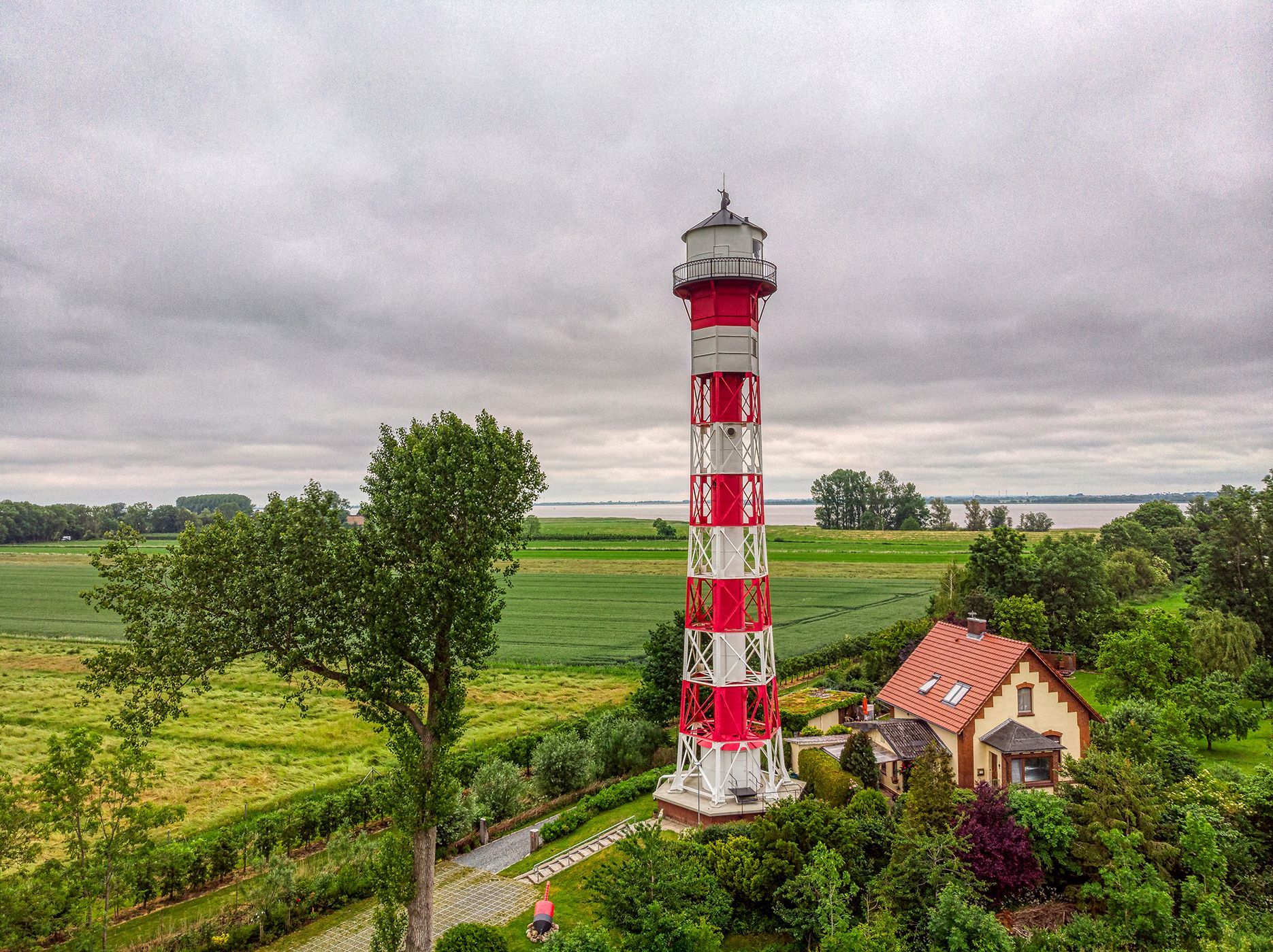 Oberfeuer Krautsand, Germany