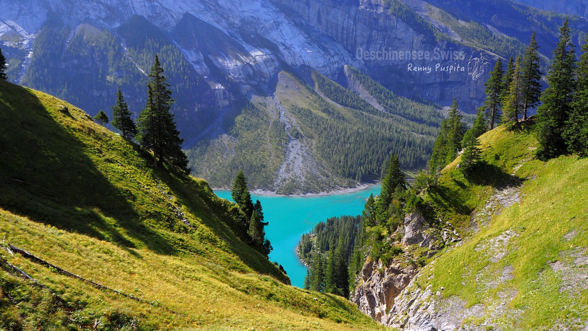 Oeschinensee, Switzerland, Switzerland