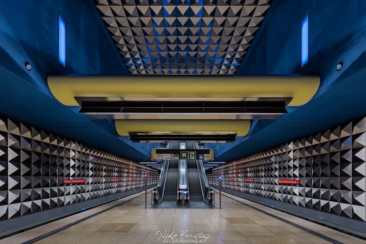 Olympia-Einkaufszentrum Station, Munich