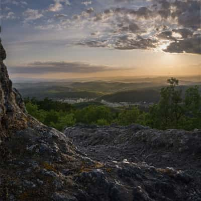 Pécskő-szikla, Salgótarján, Hungary