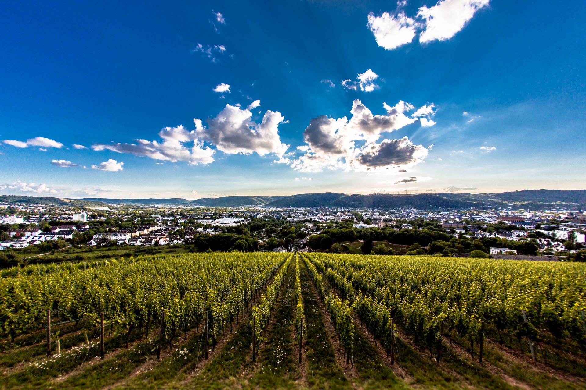 Petrisberg viewpoint, Trier, Germany