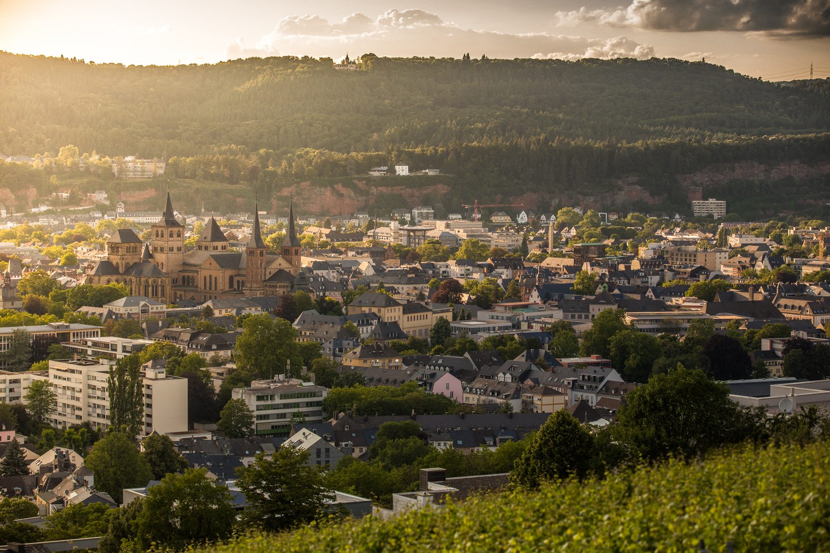 Petrisberg viewpoint, Trier, Germany