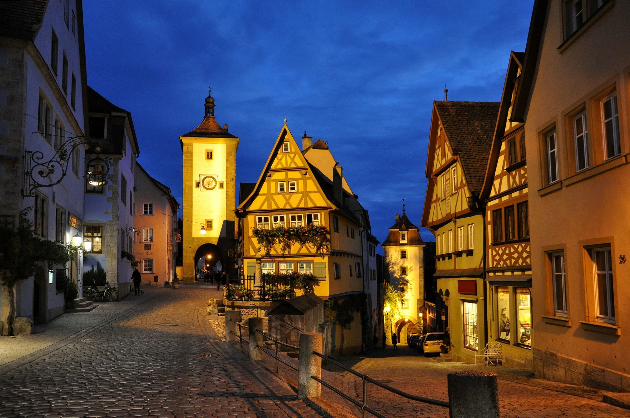Plönlein, Rothenburg ob der Tauber, Germany