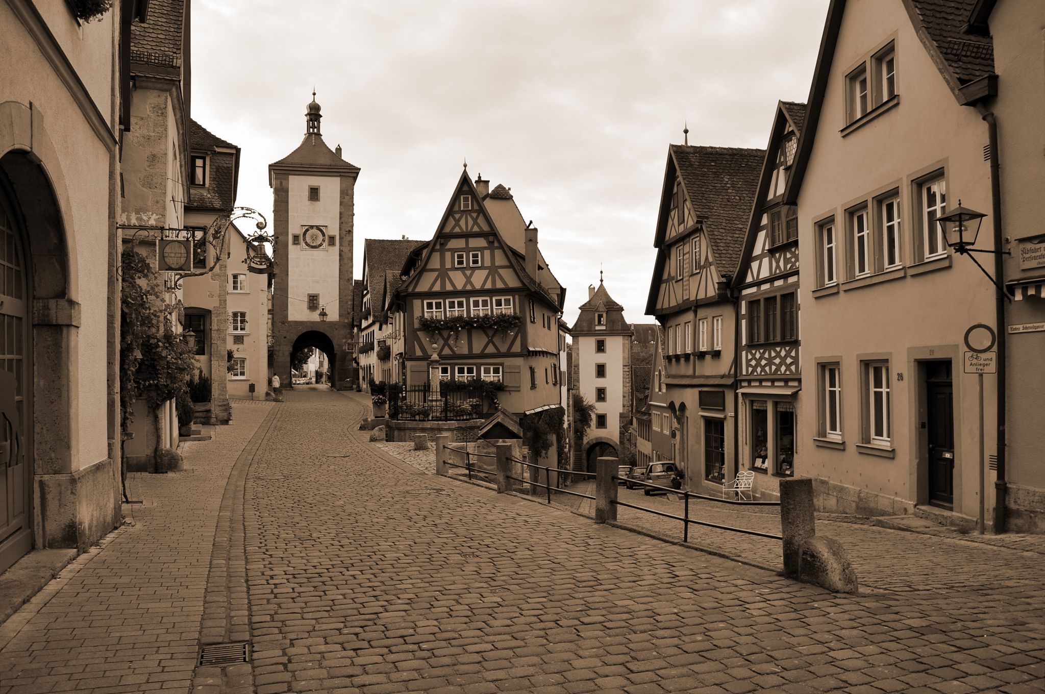 Plönlein, Rothenburg ob der Tauber, Germany