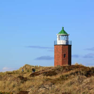 Lighthouse Quermarkenfeuer Rotes Kliff, Kampen, Germany