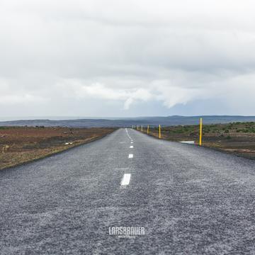 Quiet Icelandic Road, Iceland