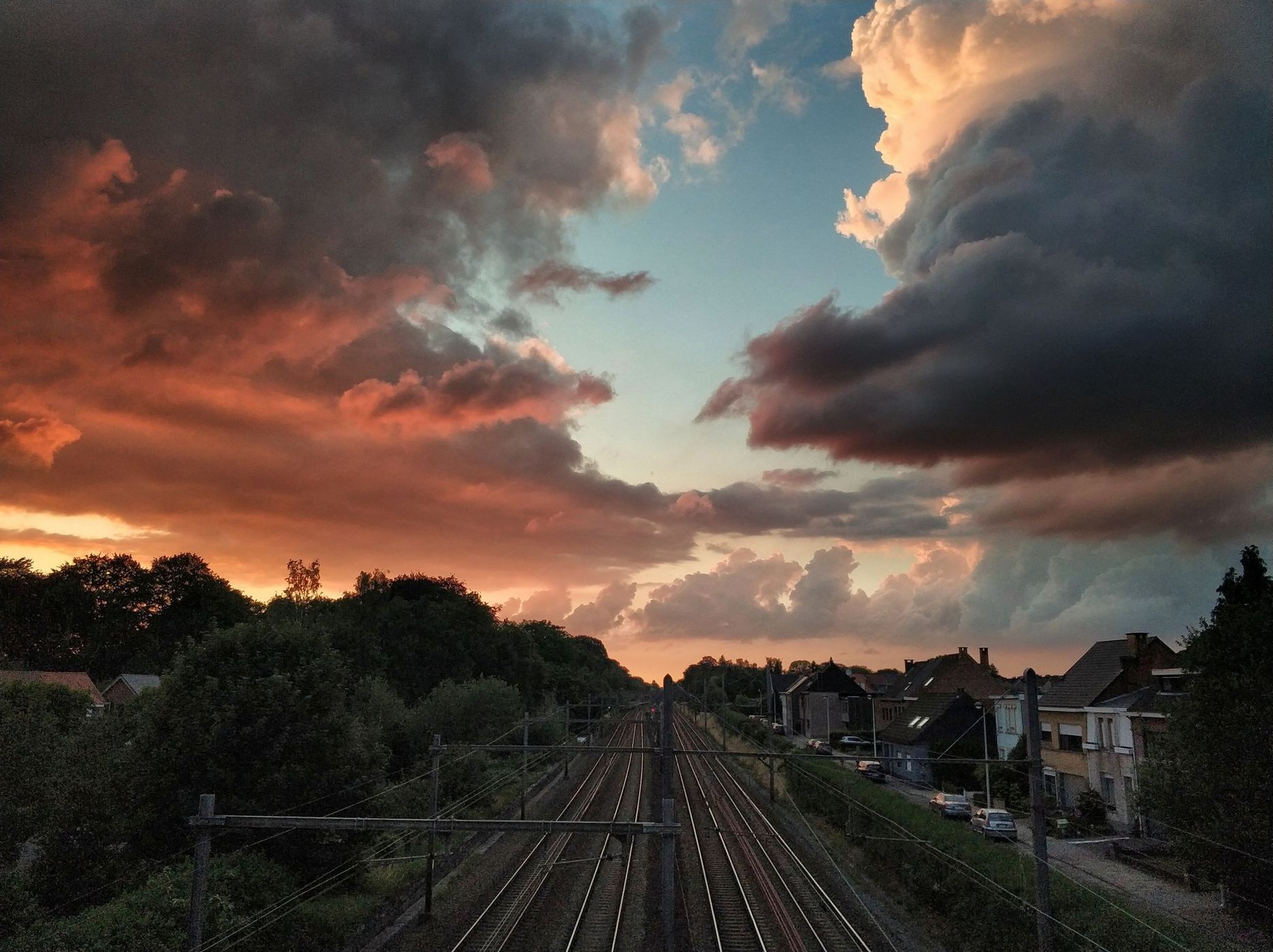 Railway bridge, Hove, Belgium