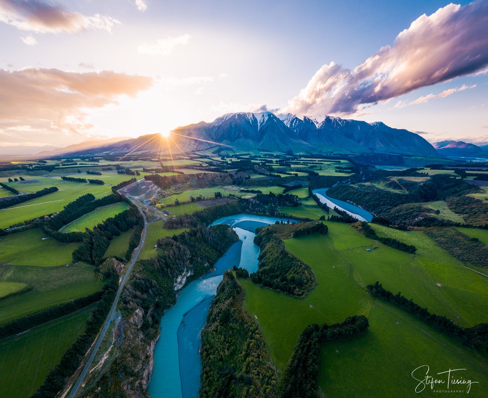 Rakaia River, New Zealand