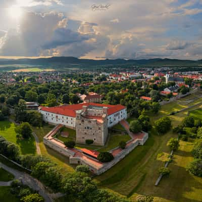 Rakoczi castle in Sárospatak, Hungary