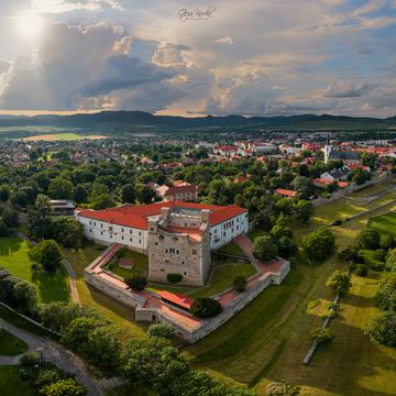 Rakoczi castle in Sárospatak, Hungary