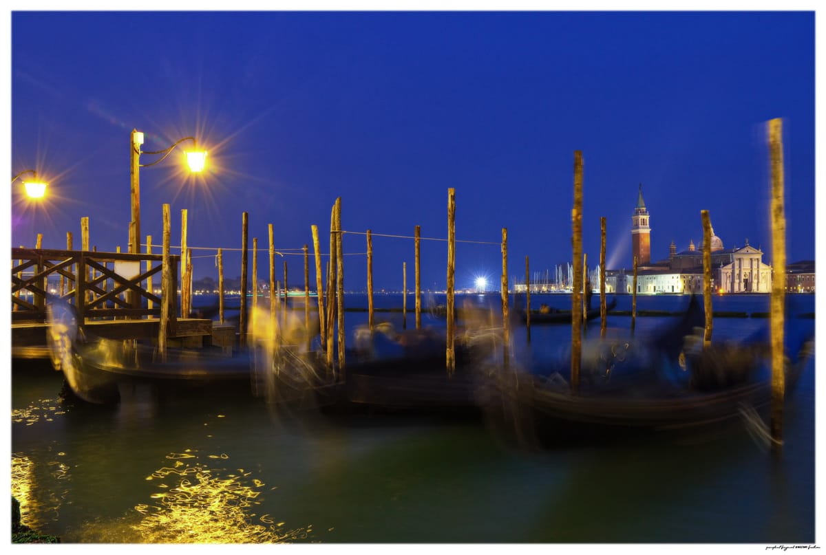 View to San Giorgio Maggiore, Venice, Italy