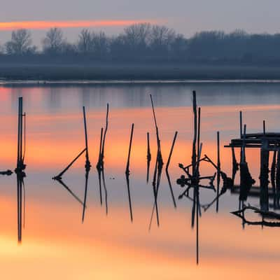 Riva Lunga Old Piers, Italy