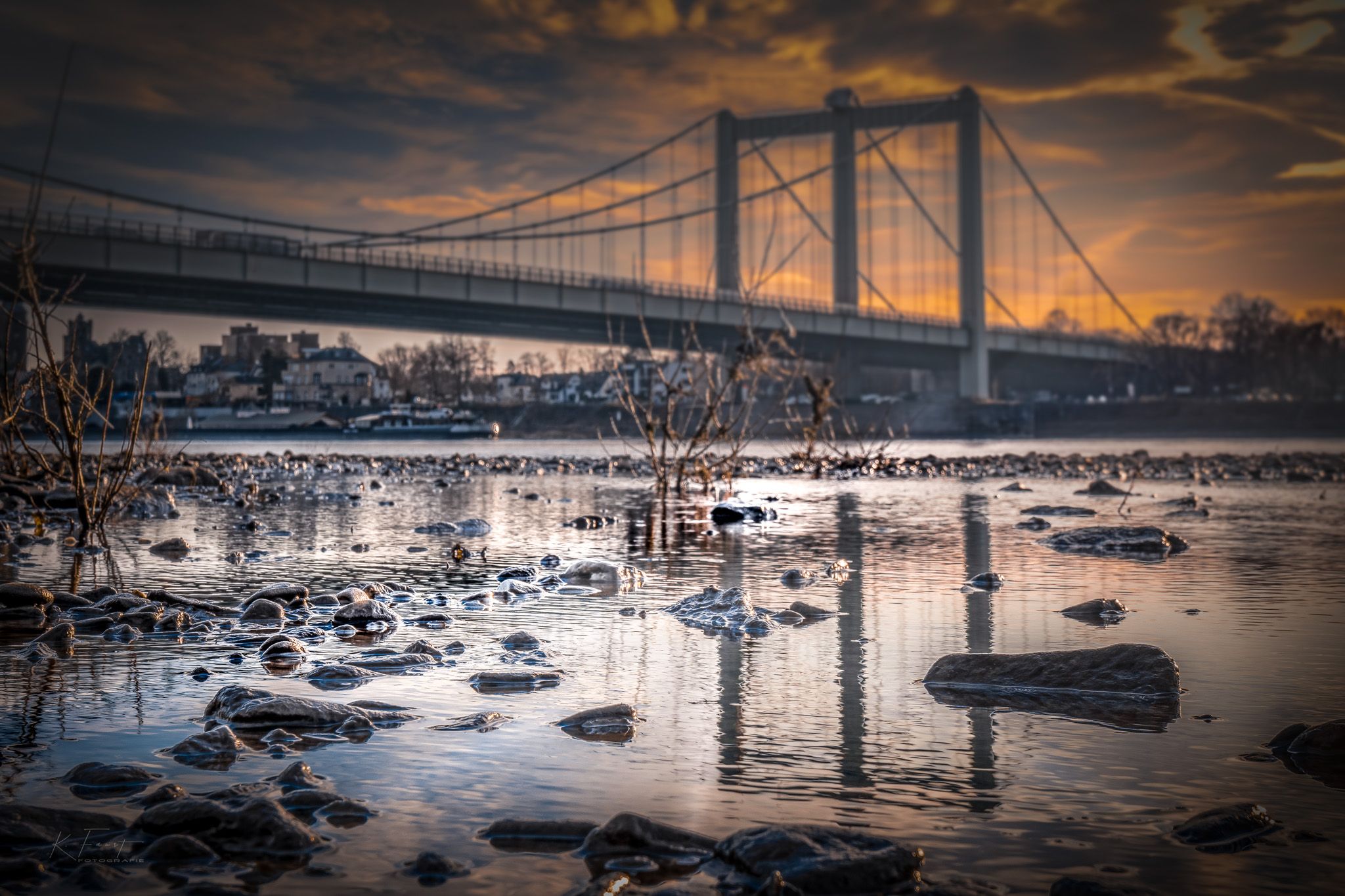 Rodenkirchener Bridge, Cologne, Germany