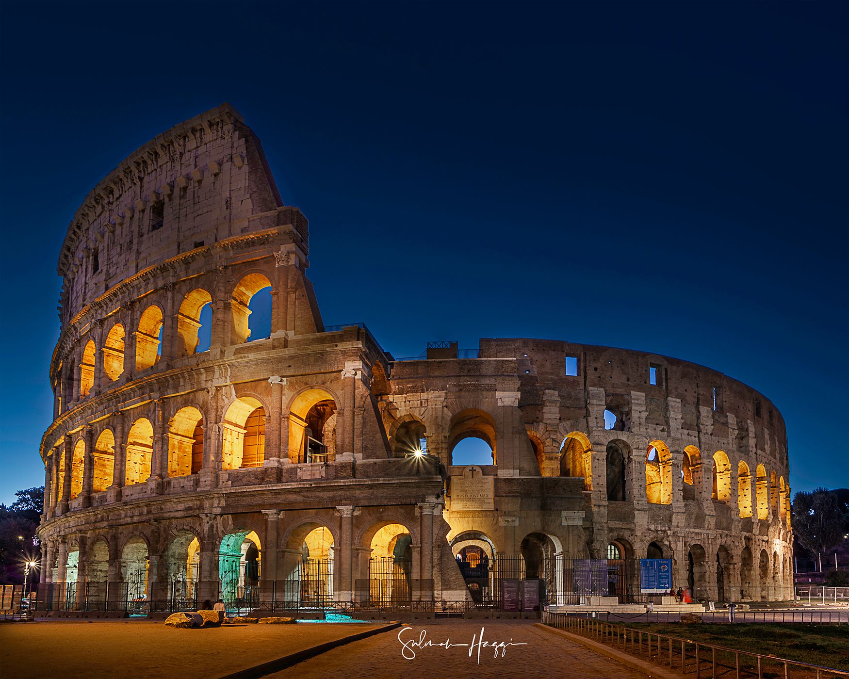 Colosseum (front view), Rome, Italy