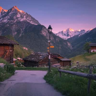 Route des Croux des Raves, Switzerland