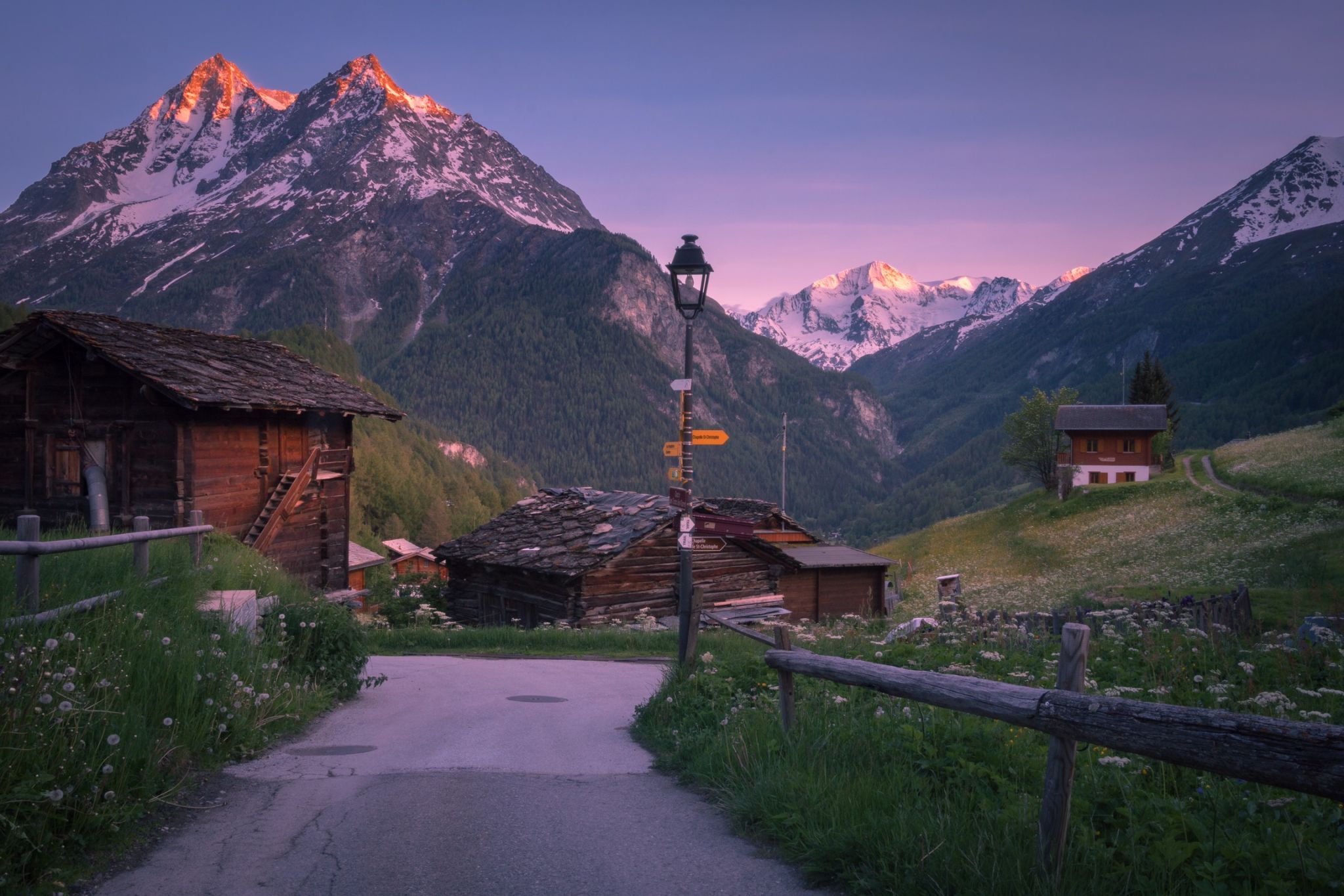 Route des Croux des Raves, Switzerland