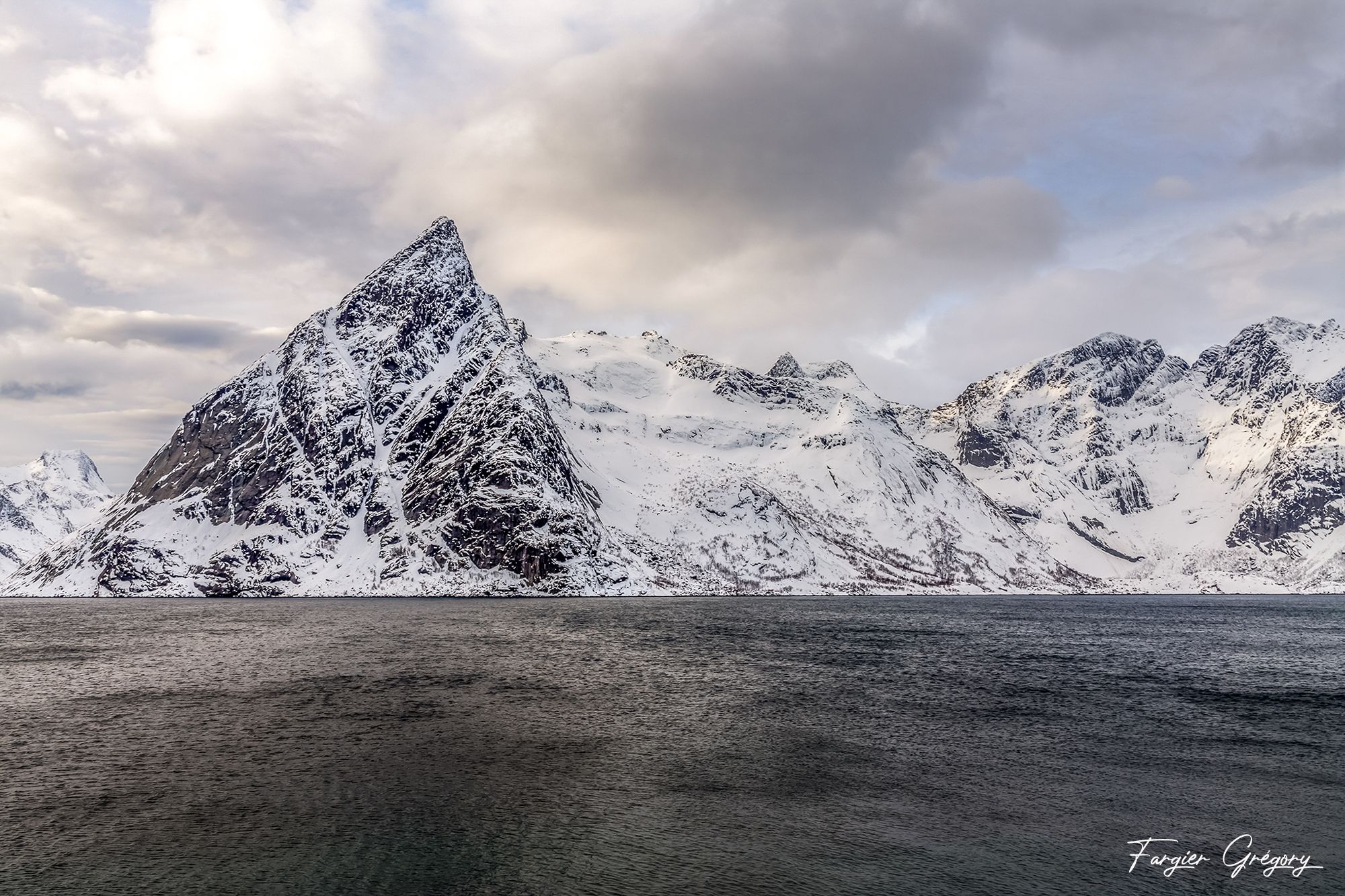 Lille Toppøya view, Lofoten, Norway