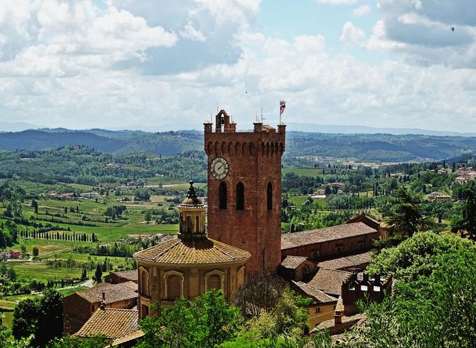 San Miniato Cathedral from Federico II Tower